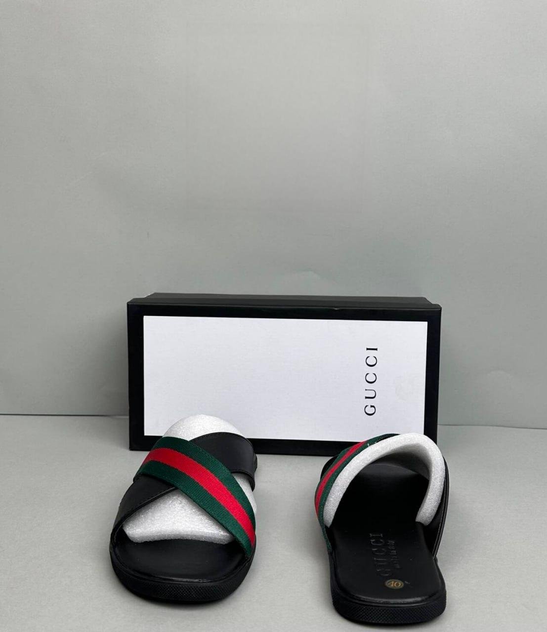  Gucci Web Slide Sandals [6 styles] -4
