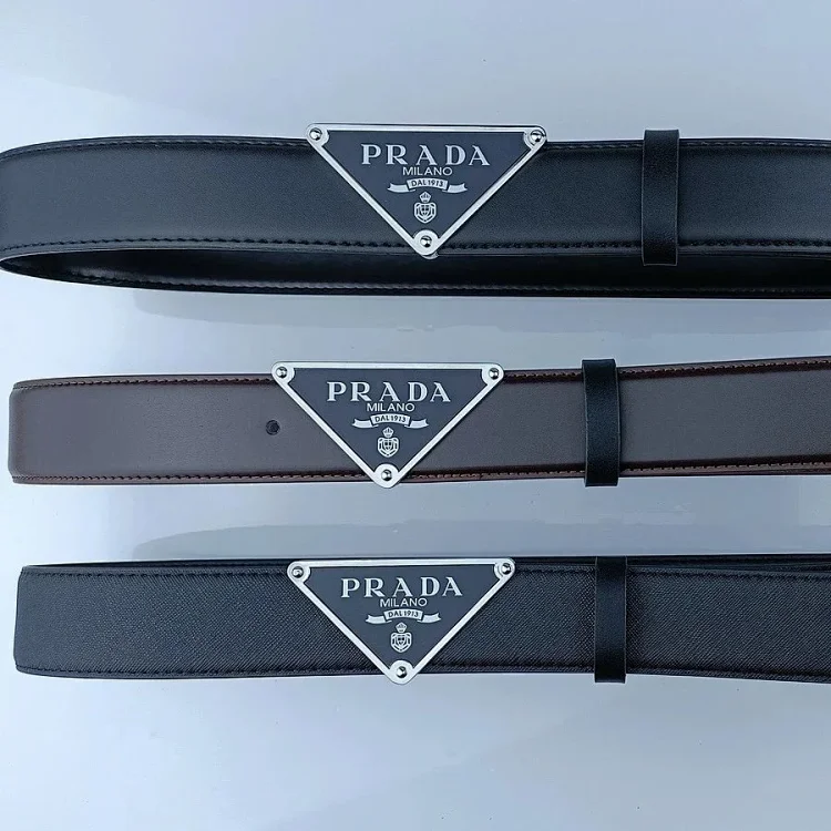 Prada Triangle Logo Belt [6 st