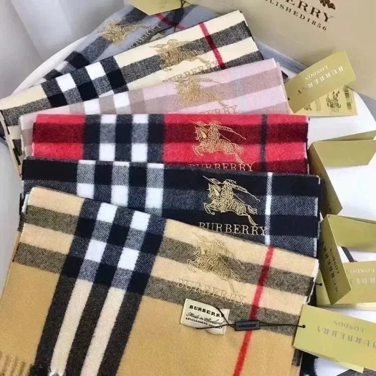  Burberry Vintage Check Scarf [8 styles] -2