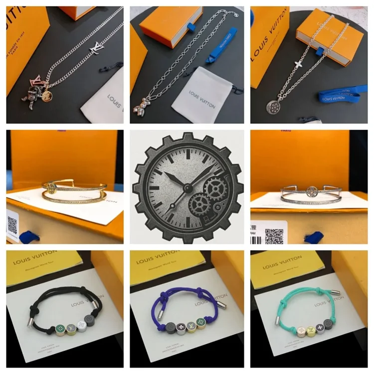 Louis Vuitton necklaceBracelet