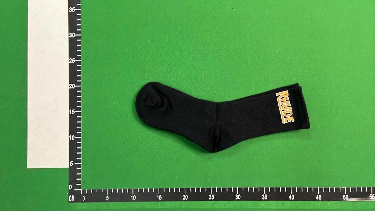  Rhude Logo Socks - High-Quality Athletic Socks for Men and Women -3