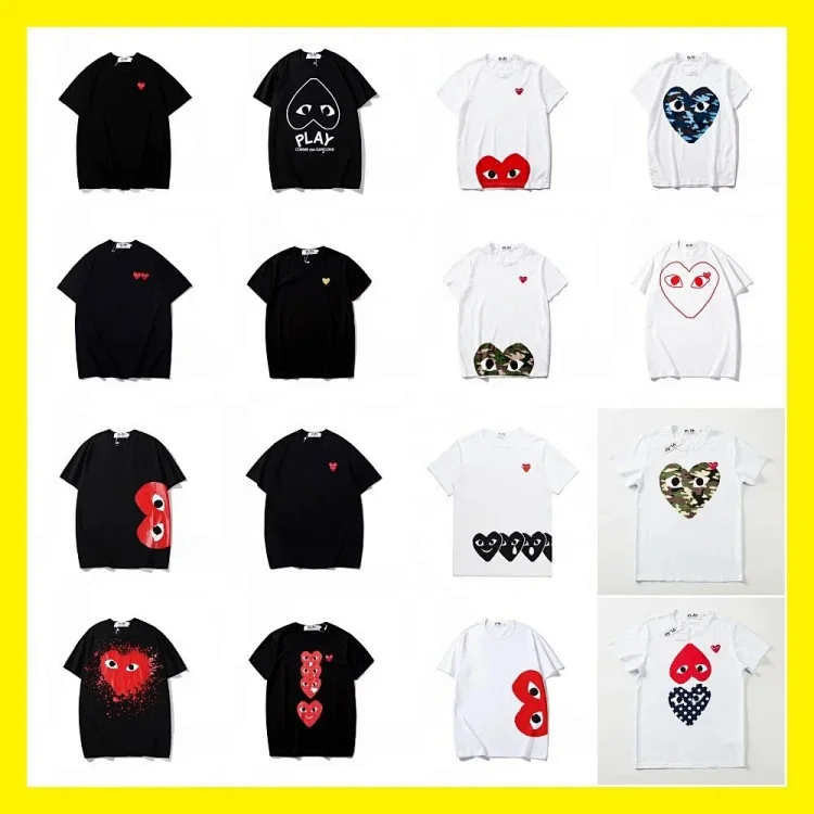  Cdg Play Heart  T-shirt