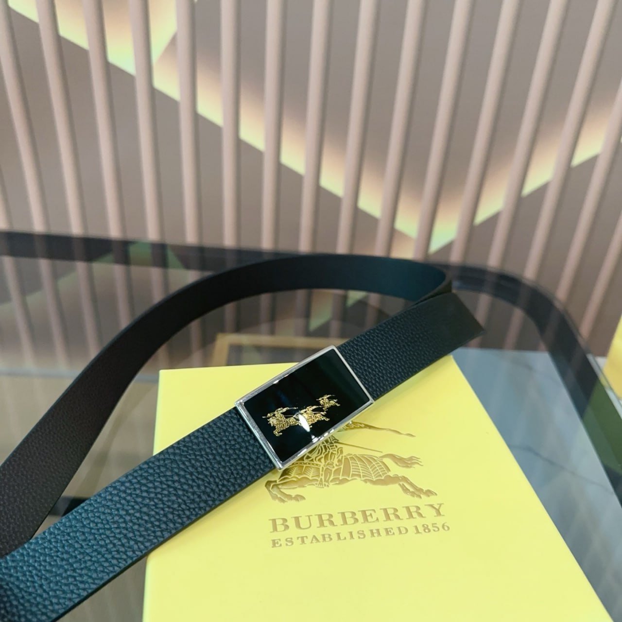 Burberry belt high quality -2