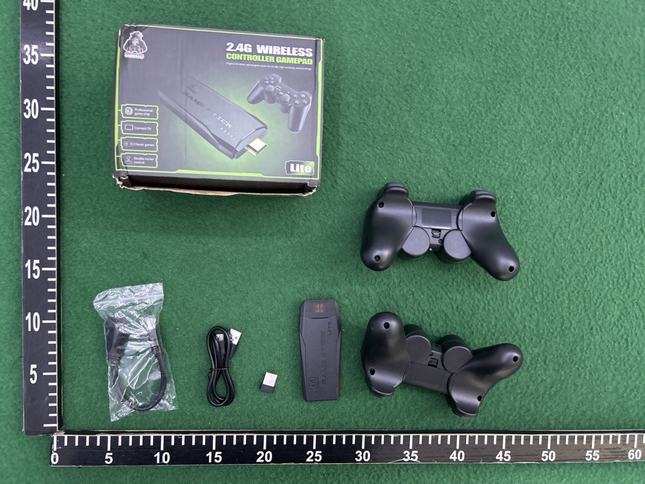 Cross border M8 nostalgic retro HDMI high-definition home arcade game 2.4G wireless controller dual player home game console -3