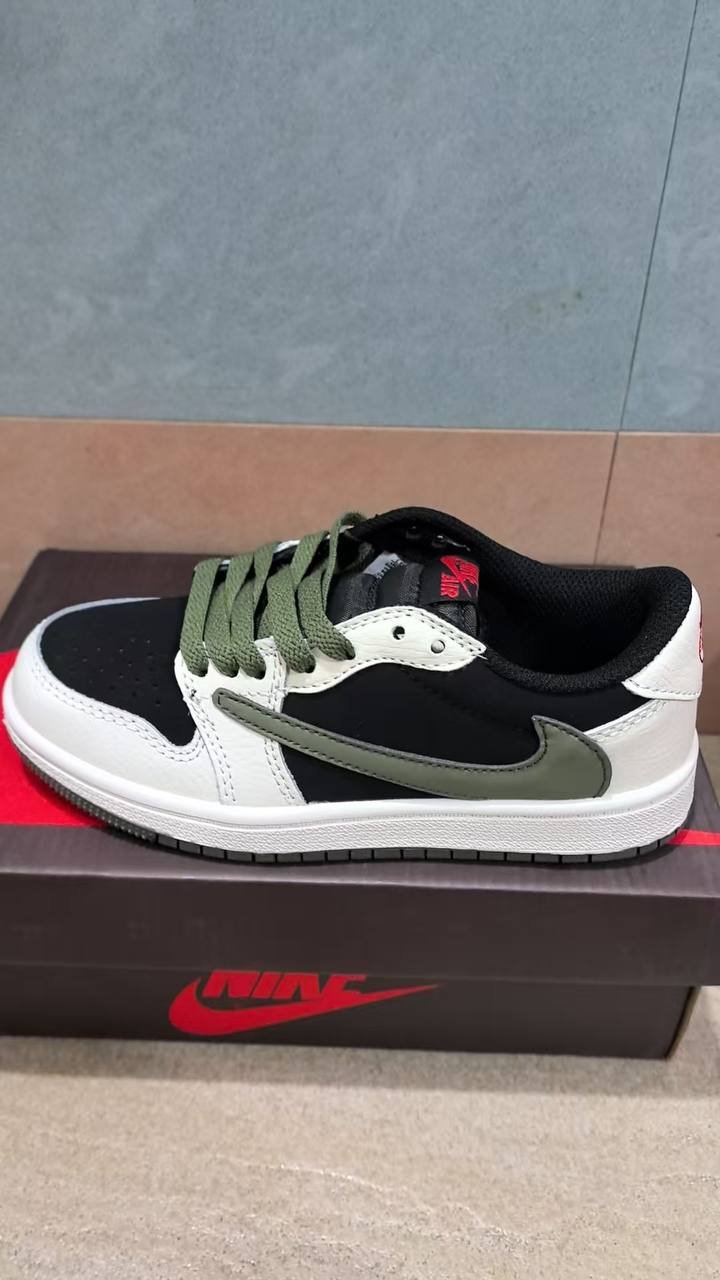  A cone Joe 1 joint barb low lace-up children's sneaker board shoes basketball shoes new children's shoes 964 -2